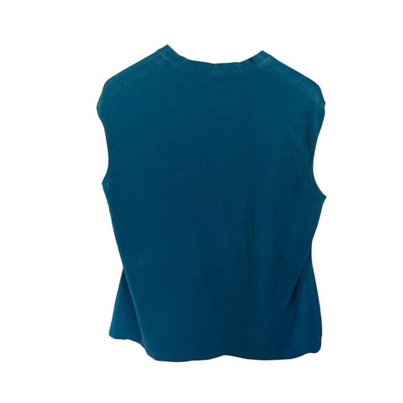 Coldwater Creek Womens Tank Top 14/16 Green Lightweight Office Career Stretch - Picture 7 of 11